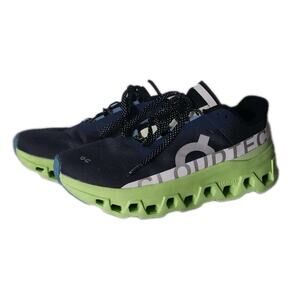 On Running Running Cloudtec Men’s Running Shoes in Navy and Lime
